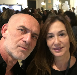 סיגל טפר עם מוטי רייף שתוקע על הצד גם את הילה רהב